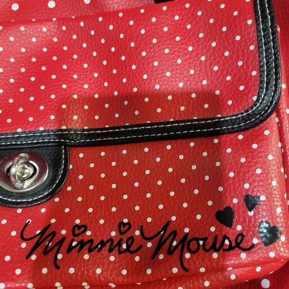 Disney Parks Red with White Polka Dots Minnie Mouse Purse - Picture 7 of 7